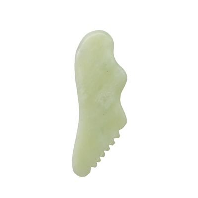 Outil de guasha de jade Xiuyn naturel sur mesure, grattage de pierre, massage, planche de guasha pour la beauté avec certificat et logo personnalisé.