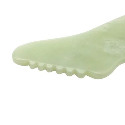 Outil de guasha de jade Xiuyn naturel sur mesure, grattage de pierre, massage, planche de guasha pour la beauté avec certificat et logo personnalisé.
