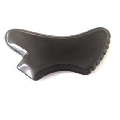 Pierre précieuse personnalisée Rose Quartz Jaspe rouge Howlite Guasha Jade Gua Sha Massage Facial Scraping Outil avec contrôle du temps
