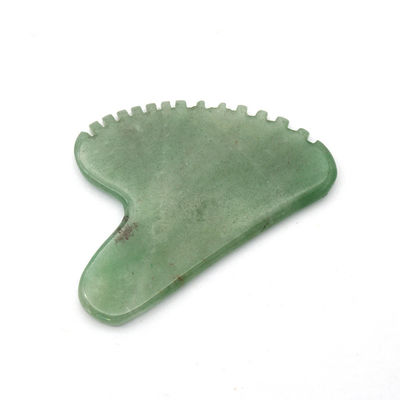En forme de cœur, mastic à base d'aventurine verte, 100% de jade naturel, avec étiquette privée