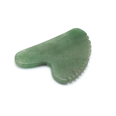 En forme de cœur, mastic à base d'aventurine verte, 100% de jade naturel, avec étiquette privée
