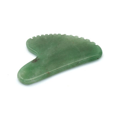 En forme de cœur, mastic à base d'aventurine verte, 100% de jade naturel, avec étiquette privée