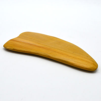 Outil de Gua Sha en bois naturel pour le rasage du visage Massage manuel à commande filaire Massageur du visage