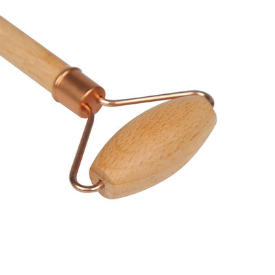 Le rouleau à double rouleau en bois est un rouleau à rouleaux de jade naturel.