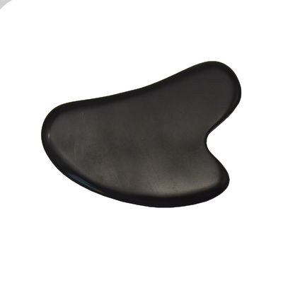 Forme de cœur Pierre Bian Jade Guasha Pierre Gua Sha Outils avec fonction de contrôle du temps et mesure 78*54*5mm