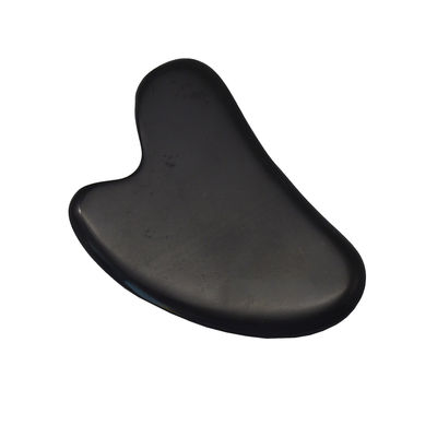 Forme de cœur Pierre Bian Jade Guasha Pierre Gua Sha Outils avec fonction de contrôle du temps et mesure 78*54*5mm