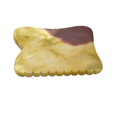 Noir 7*5,5*0,5cm Rhodonite ou Mookaite Jade Gua sha planche guasha Stone Scraping Guasha Massage Tools pour les soins du visage