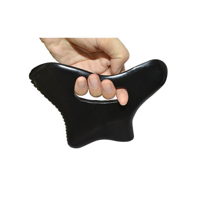 Massageur de corps avec 2024 grandes tailles de pierre Bian noire, pierres Gua Sha et taille du produit 165*140*50 mm