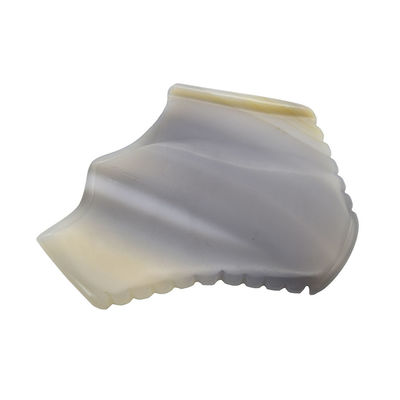 9.2*5.7*0.35 Agate Gua Sha Outils de pierre pour le massage du visage Rose Noir Gris Blanc Gris Massageur du visage Soins de santé