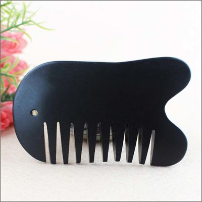 Le peigne naturel de pierre Bian Mode n ° akbhr-040 Le complément parfait à votre routine de soins capillaires