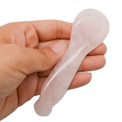 2024 Produits en vogue Rose Quartz Stick Stone Gua Sha Pen pour les yeux et le visage