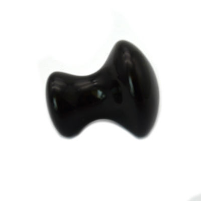 Kit de massage en pierre de jade naturelle polissée avec des pierres d'aventurine verte en forme de champignon et obsidienne noire pour Gua Sha