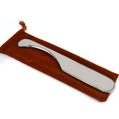 Fonction de masseur de corps 304 en acier inoxydable Gua sha grattage Outil de massage en métal Guasha Boards SPA Board Outil de santé du corps