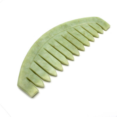 Masseur facial 2019 Gua Sha Xiuyan Jade rasage de massage peigne avec les cheveux pour réguler la fonction réguler le corps