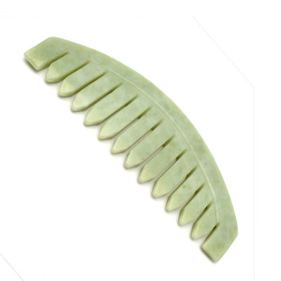 Masseur facial 2019 Gua Sha Xiuyan Jade rasage de massage peigne avec les cheveux pour réguler la fonction réguler le corps