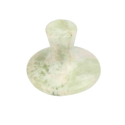 Pierre de massage en forme de champignon vert pour les tissus profonds Massageur et mode de massage SPA relaxant n ° abkgs-022