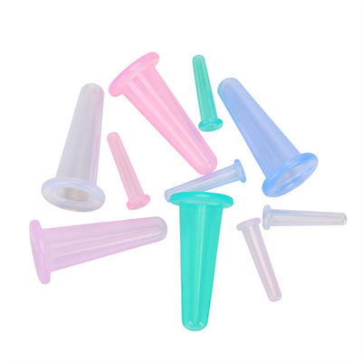 Thérapie de l' écoulement facial Ensemble 4 en 1 tasses en silicone pour appareil de médecine chinoise et écologique