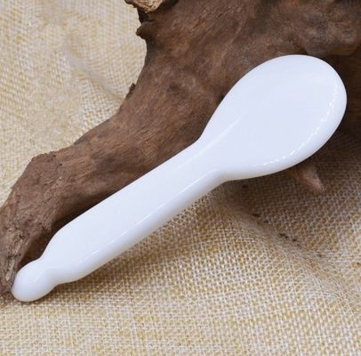 Outils de rasage du visage en céramique naturelle pour le masseur Guasha corps blanc portable