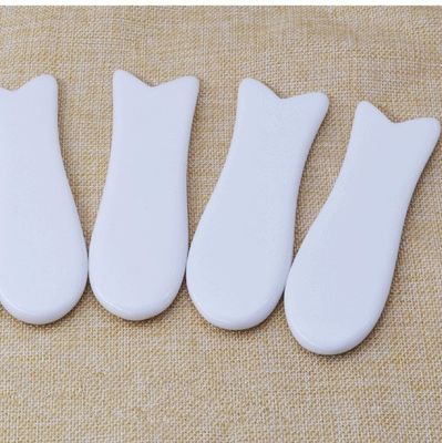 Outils de rasage du visage en céramique naturelle pour le masseur Guasha corps blanc portable
