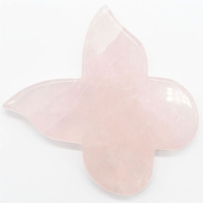 Les meilleurs outils naturels de guasha au quartz rose pour masseur papillon guasha masseur de corps OEM ODM