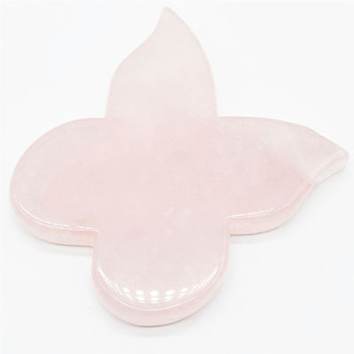 Les meilleurs outils naturels de guasha au quartz rose pour masseur papillon guasha masseur de corps OEM ODM