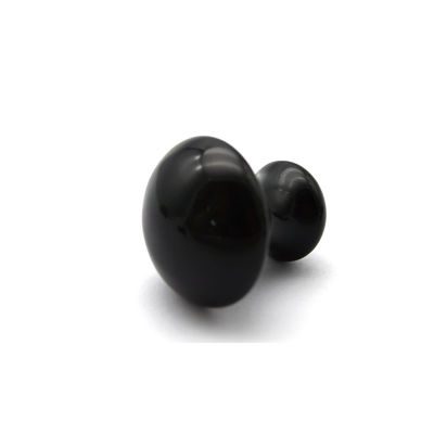 2024 Champignon Obsidien Noir Naturel Guasha Massage de beauté Gua Sha Stone Pour le visage et le corps Mode n ° ABK-59