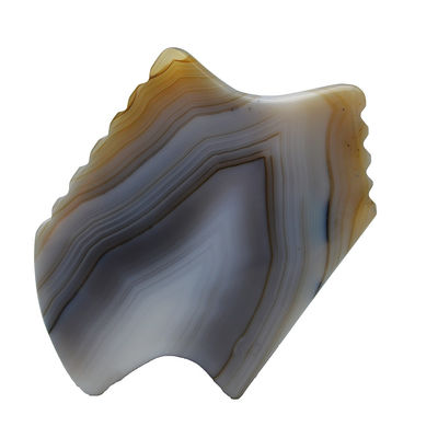 Éliminez directement les rides avec l' Agate gris Guasha Rose Quartz Gua Sha Outils de grattage Massage Obsidian Gua Sha Stone
