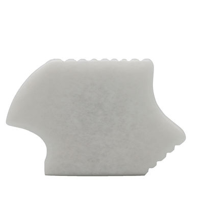 Éliminez directement les rides avec l' Agate gris Guasha Rose Quartz Gua Sha Outils de grattage Massage Obsidian Gua Sha Stone