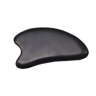 Masseur facial Outils de beauté Black Bian Stone Gua Sha Board pour les équipements de beauté naturelle