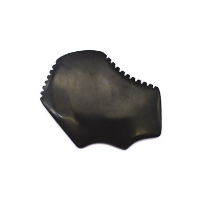 2024 Pierre Bian Noire Pierre Gua Sha Massage Guasha Outil facial pour le corps Massageur pour la relaxation et les soins de la peau