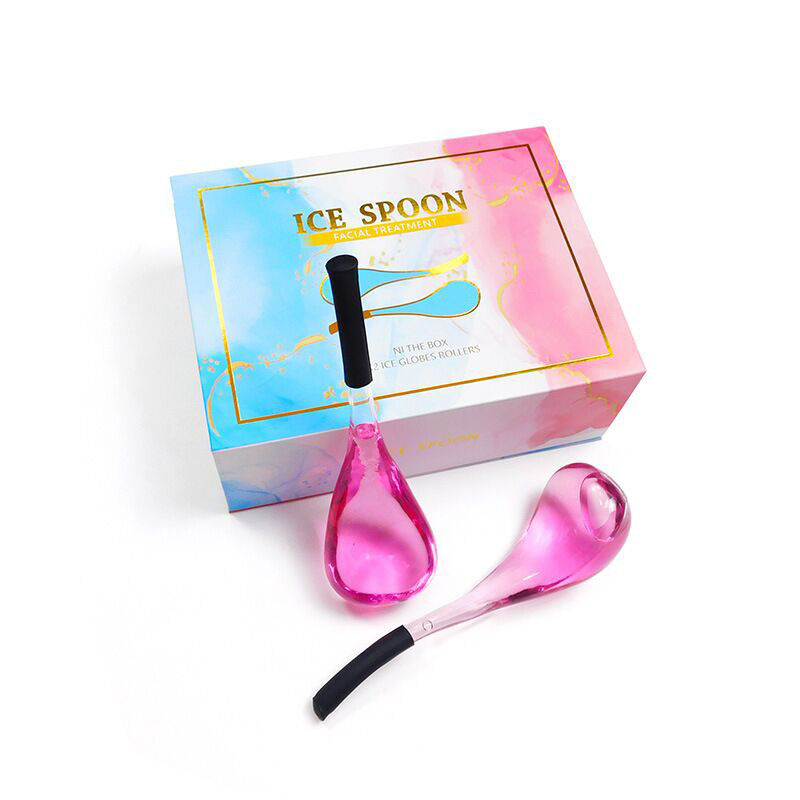 Fonction de massage Boules de glace Outils de soins de la peau du visage pour les femmes Beauté Cryo-bâtons pour les filles Femmes Refroidissement Spa Boules de glace Roller froid