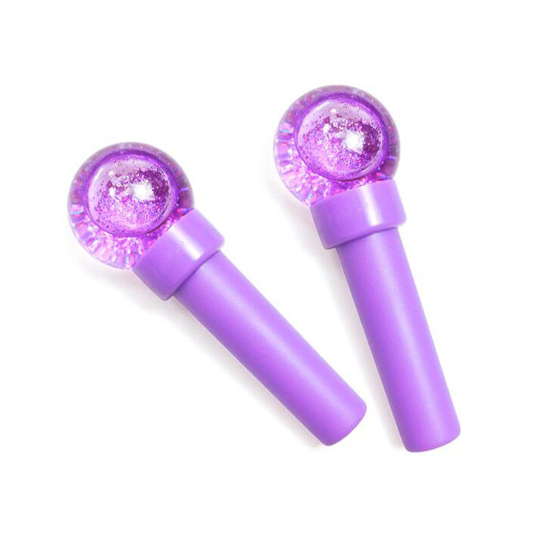 Des globes de glace personnalisables pour le soin de la peau du visage 360 rouleaux de refroidissement rotatifs pour les soins de la peau quotidiens