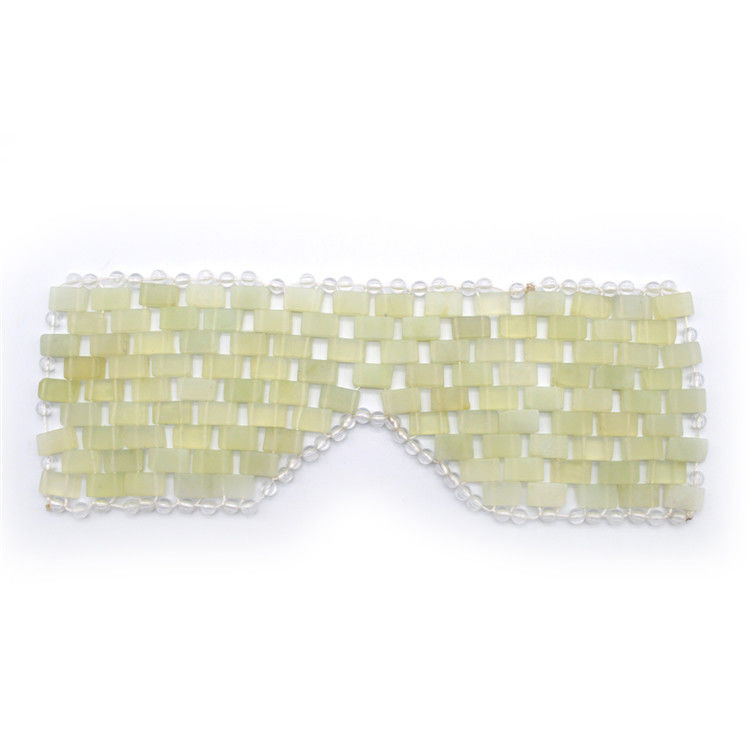 Le masque pour les yeux en cristal le plus vendu en santé Le masque pour les yeux en jade naturel pur Le masque pour les yeux en jade Xiuyan
