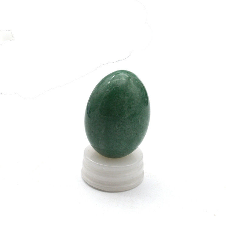 Perçage artisanal de trous Nephrite Jade œufs pour Yoni Exercice Yoni Ensemble de 3