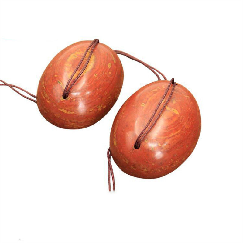 Masque pour les yeux en pierre Bian rouge naturel pour le massage du corps entier Énergie pierre chaude et froide Compresse Oeil outil de soulagement de la fatigue