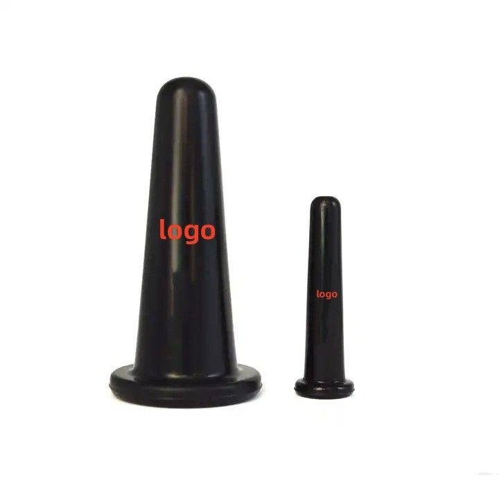 2 pièces Masseuse à vide pour les yeux et le visage Kit de tasse de massage en silicone pour le visage