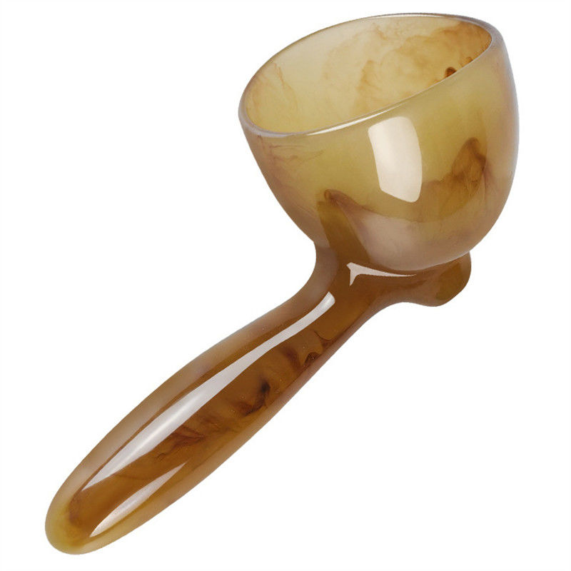 Manuel Cuvette Gua Sha Meridien Dredging Massage Stick Cuvette Guasha pour le corps de résine Retour outil de massage de santé