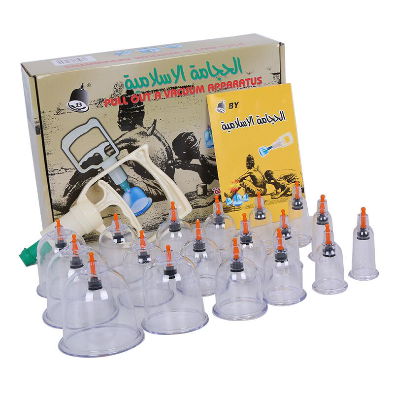 18 tasses Ensembles de thérapie par goutte à goutte pour le massage corporel Soulagement de la douleur musculaire articulaire Physiothérapie écologique et durable