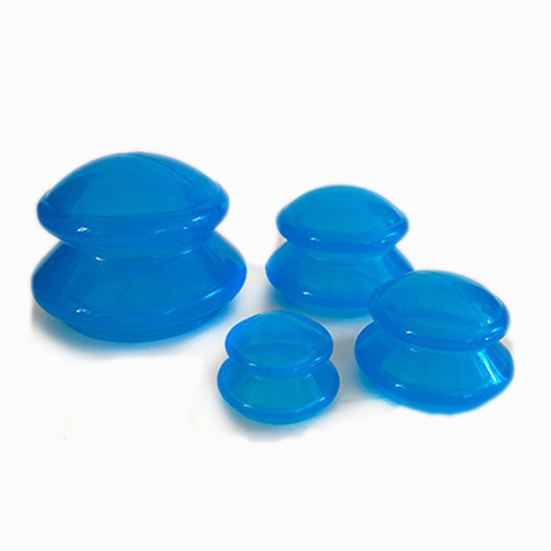 Ensemble de thérapie de coupe en silicone coloré pour le massage myofascial et le soulagement de la douleur musculaire