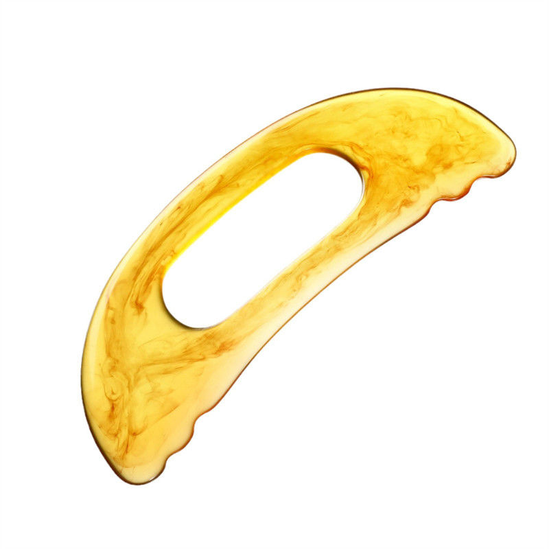Outil de massage du point de déclenchement du corps Gua Sha pour le drainage lymphatique par résine et le dragage des méridiens