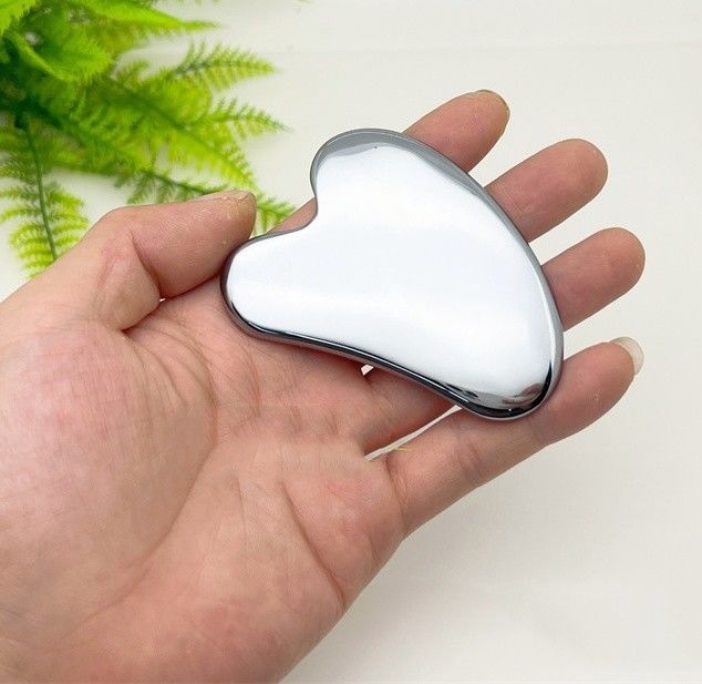 Terahertz Stone Gua Sha outils faciaux pour le massage et la guérison du visage 100% naturel authentique