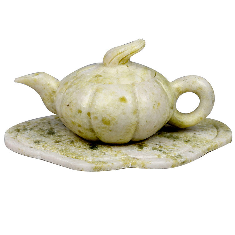 2024 Xiuyu Jade Teapot Un ensemble de jade naturel pour les affaires cadeau technique poli