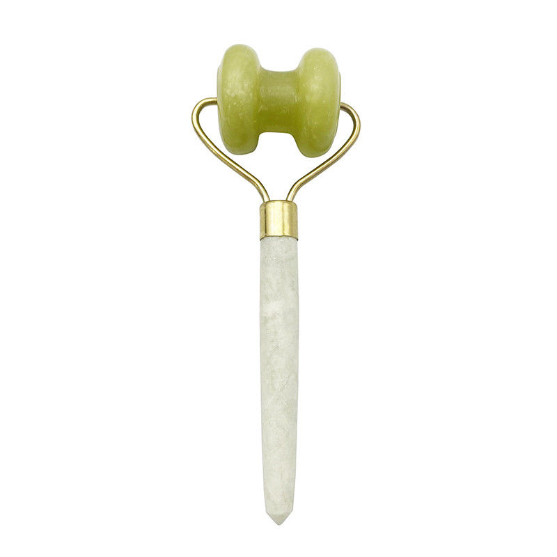 Supposé rouleau de massage Xiuyan Jade pour le resserrement de la peau du visage et la réduction des cernes