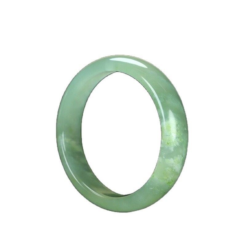 Caractéristique régionale pierre précieuse naturelle vert Xiuyan Jade Bracelet pour la mode Boutique bijoux Lady Bracelets