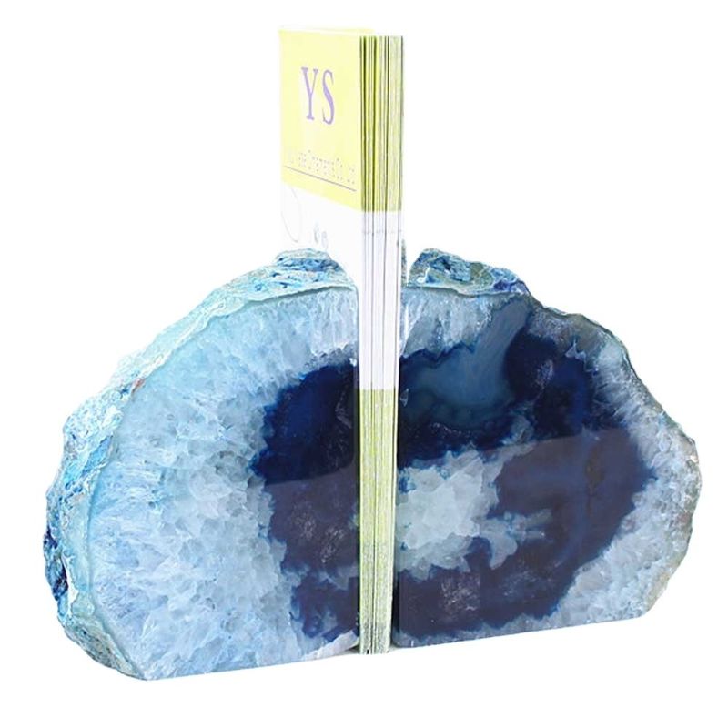 Livre d' Agate Polié de Grade B Finition de la maison cadeau parfait pour les collectionneurs d' art