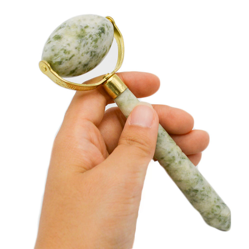 2024 100% naturel Xiuyan Jade Omni Gua Sha Rouleau de massage Guasha Body Roller Santé et beauté Massage Fonction de fonction de massage