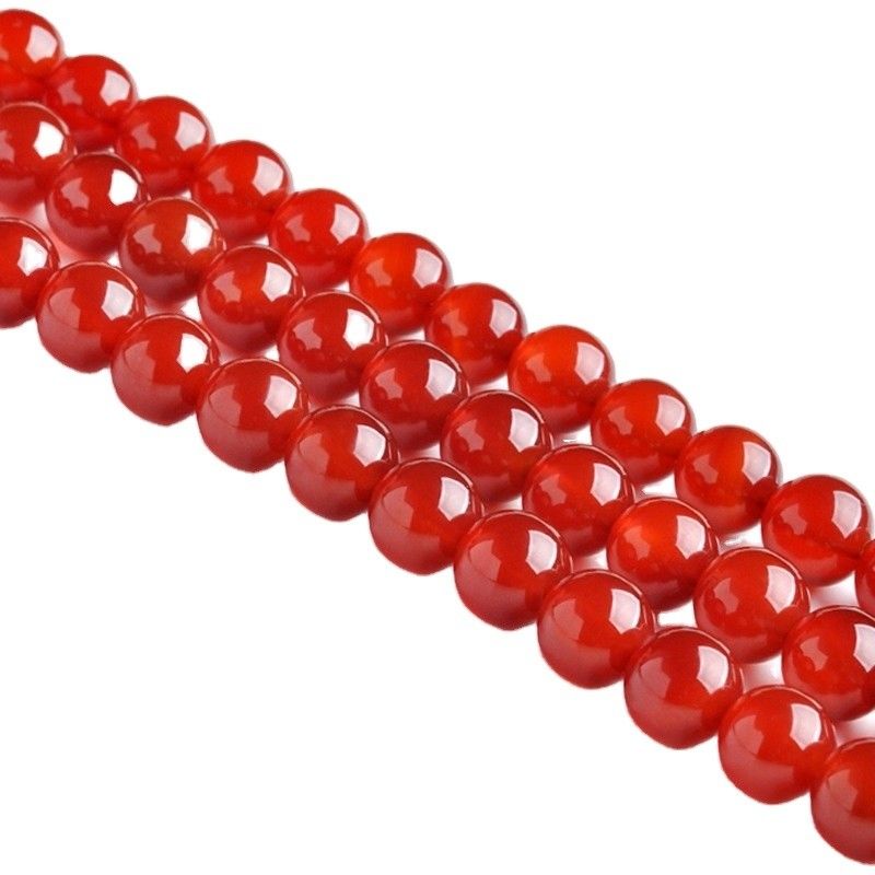 Caractéristique régionale 4 mm/6 mm/8 mm/10 mm/12 mm Perles de jade de pierre précieuse sculptées rondes pour la fabrication de bijoux