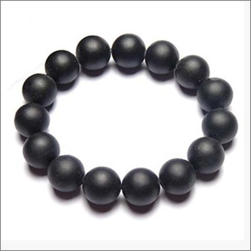 Style Feng Shui Véritable SI-bin Bian-Stone Perles lâches Bracelet pour le thème du déchiquetage de pierre