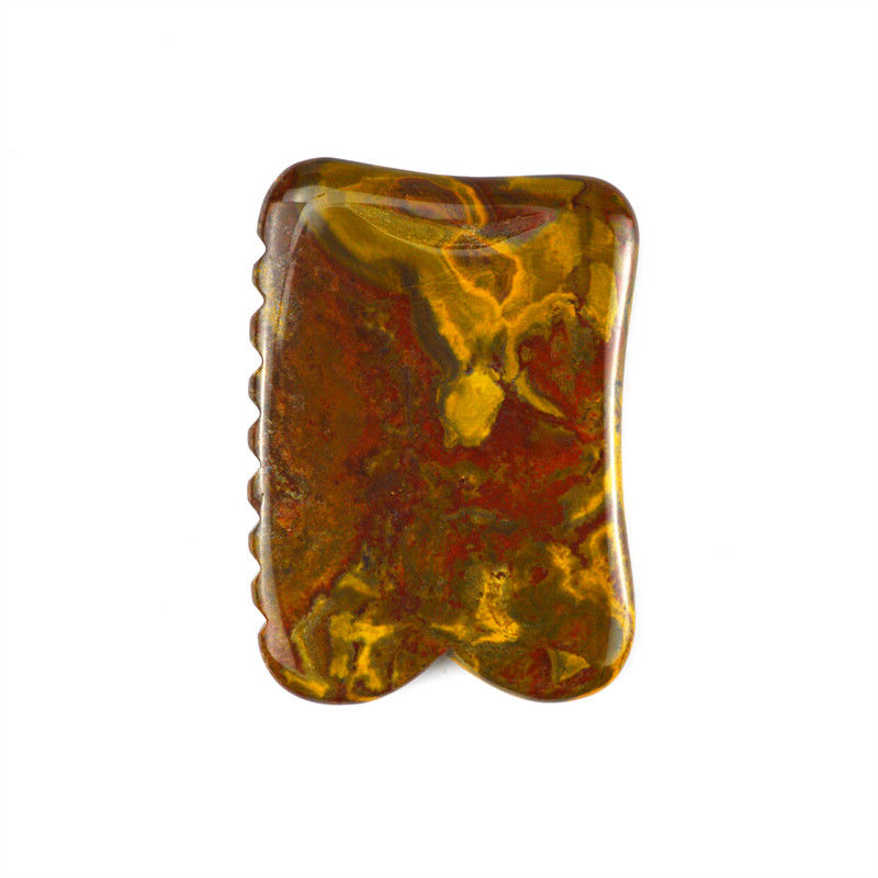 Masseur corporel jaune mookaite pour Gua Sha Stone Scrapping Facial Therapy Outil de massage dans votre budget