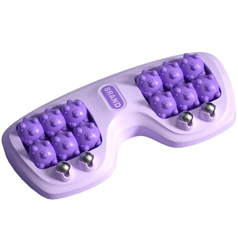 Massageur de pieds avec rouleau à perles magnétiques et massage efficace des pieds en point d'acupuncture